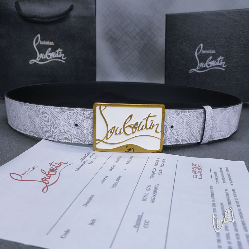 Louboutin belt 38mm 80-125cm  lb (21)