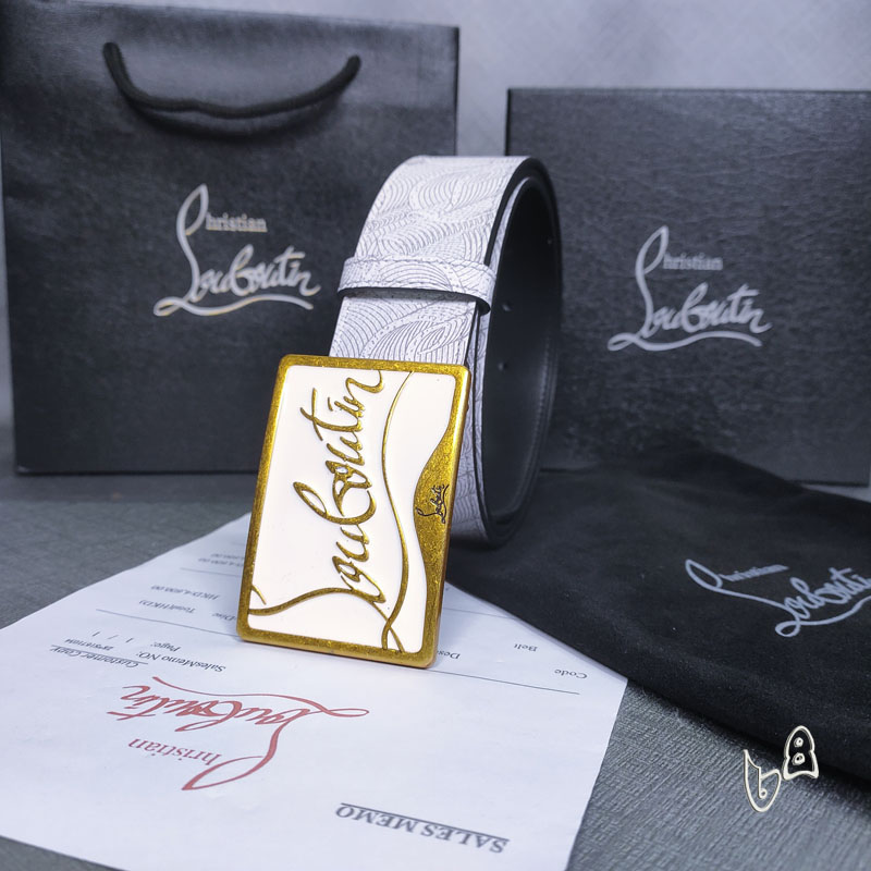 Louboutin belt 38mm 80-125cm  lb (22)
