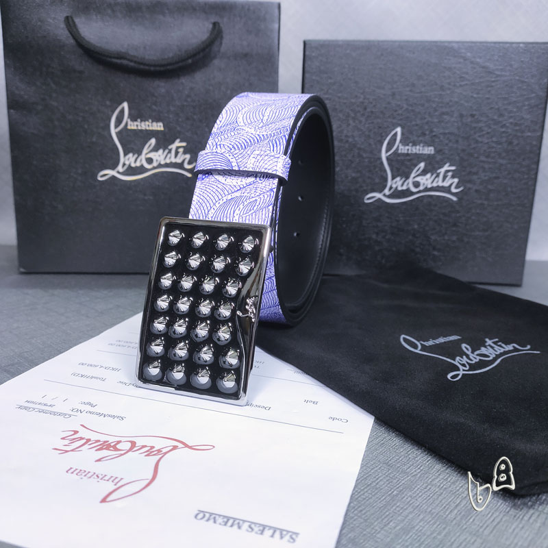 Louboutin belt 38mm 80-125cm  lb (5)