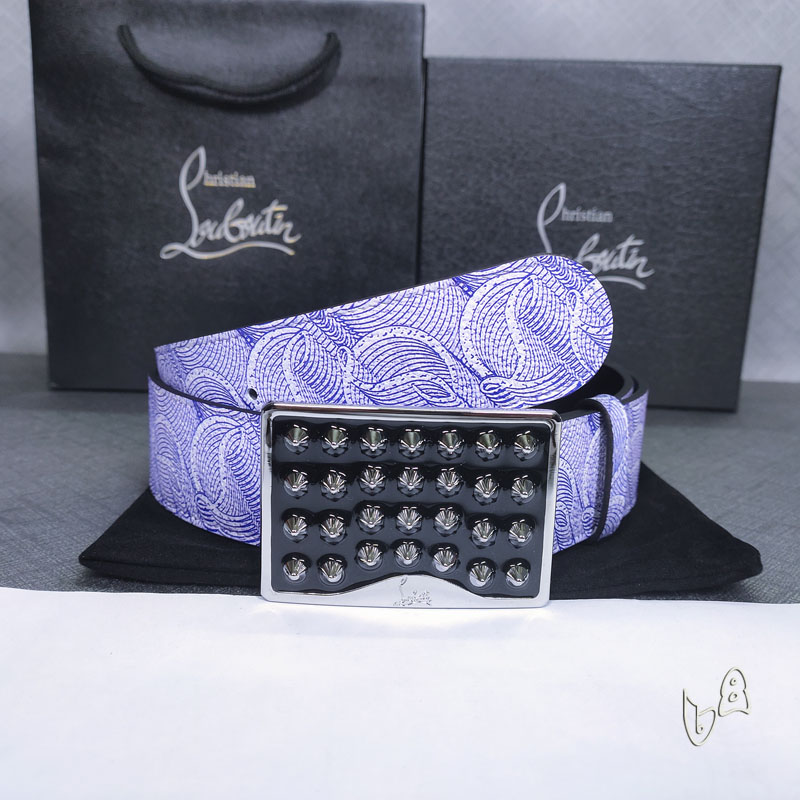 Louboutin belt 38mm 80-125cm  lb (6)