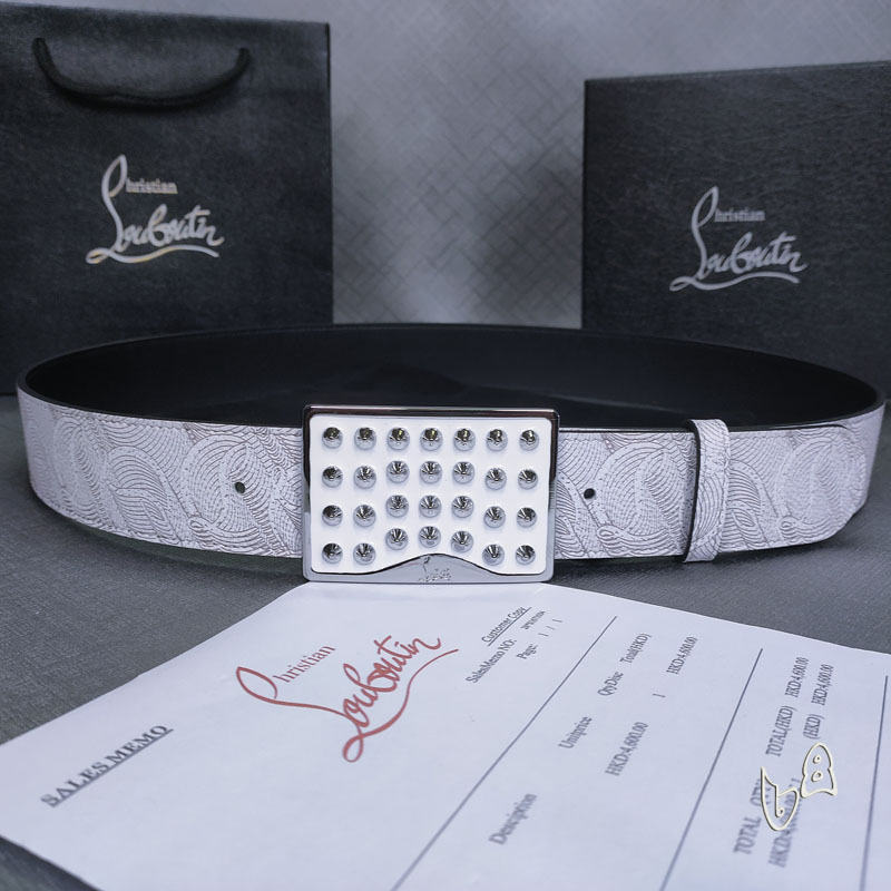 Louboutin belt 38mm 80-125cm  lb (7)