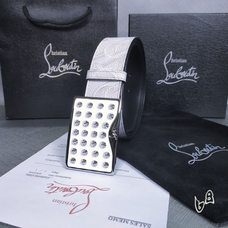 Louboutin belt 38mm 80-125cm  lb (8)