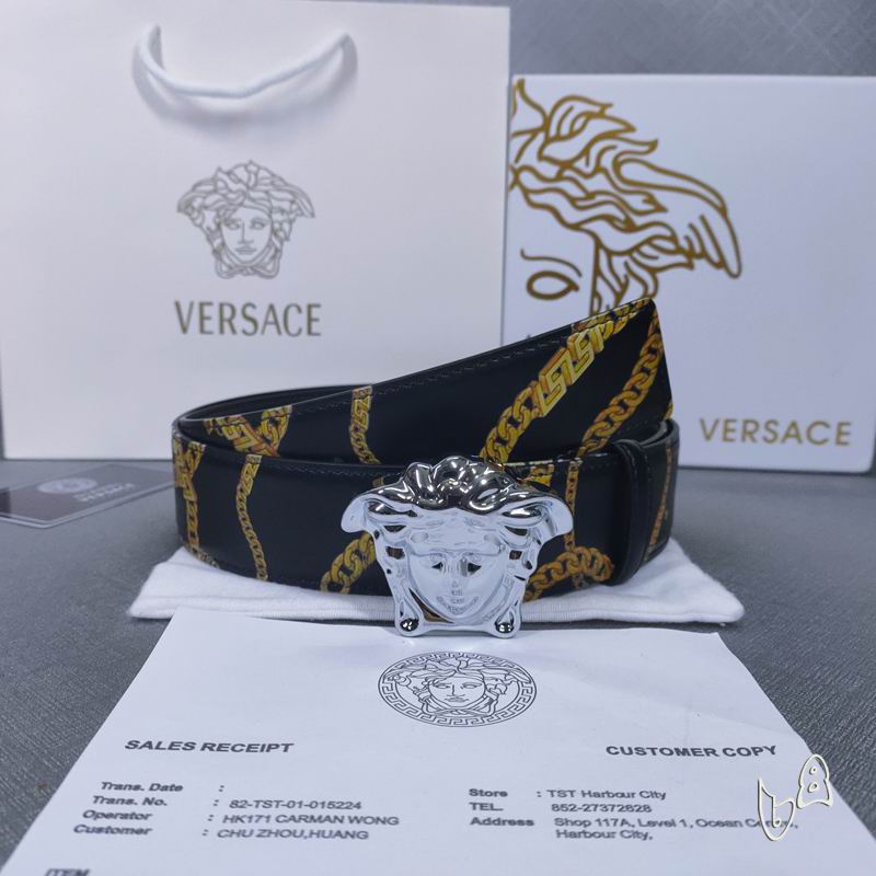 Versace belt 38mmX80-125cm lb (20)