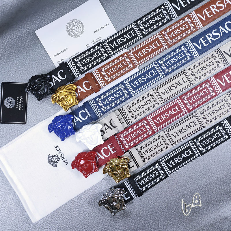 Versace belt 38mmX80-125cm lb (22)