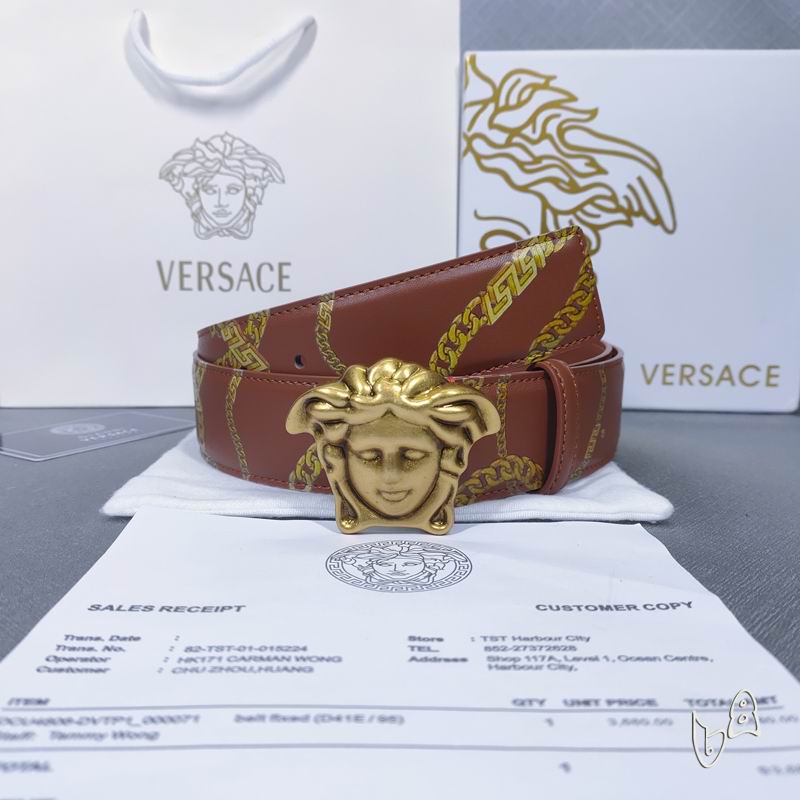 Versace belt 38mmX80-125cm lb (23)