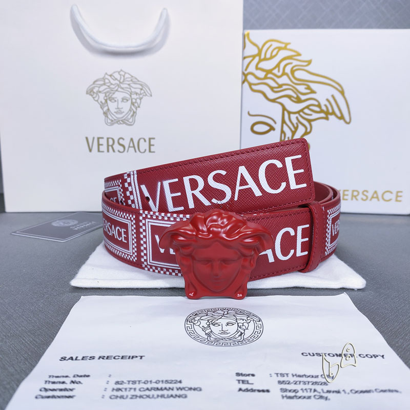 Versace belt 38mmX80-125cm lb (3)
