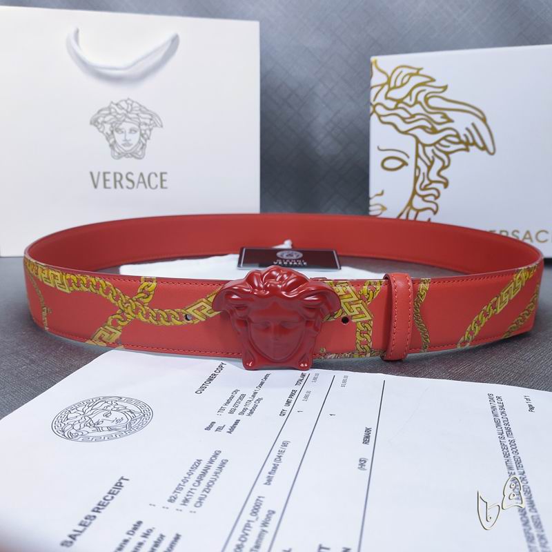 Versace belt 38mmX80-125cm lb (30)