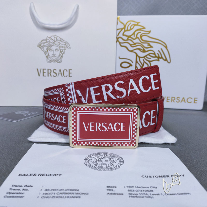 Versace belt 38mmX80-125cm lb (32)