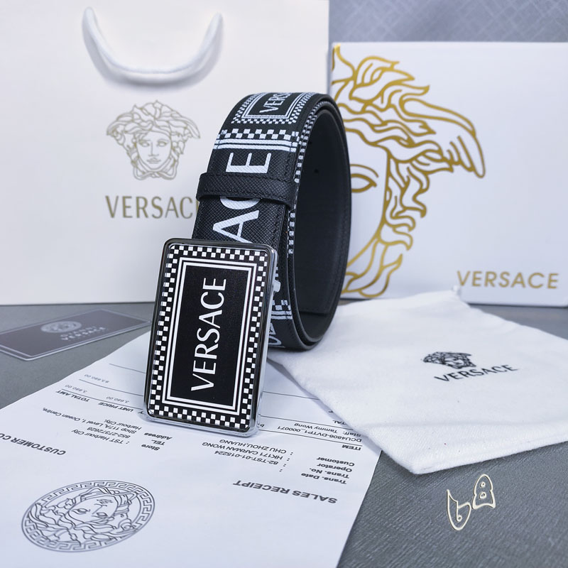 Versace belt 38mmX80-125cm lb (34)