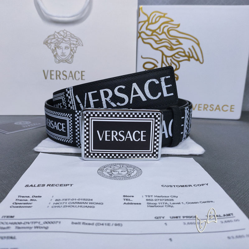 Versace belt 38mmX80-125cm lb (35)
