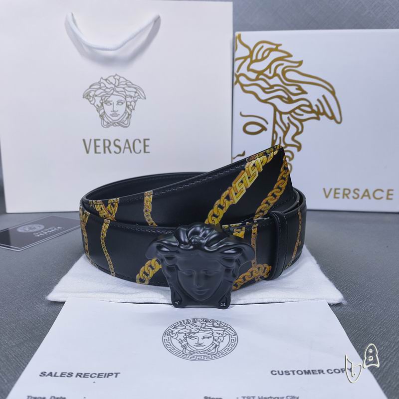 Versace belt 38mmX80-125cm lb (38)