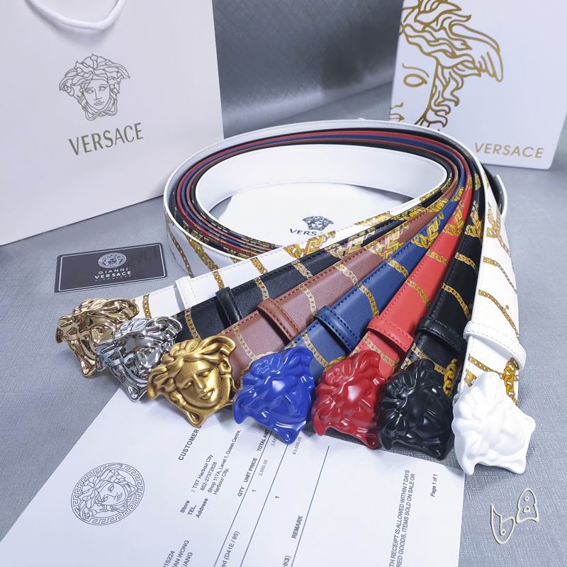 Versace belt 38mmX80-125cm lb (40)