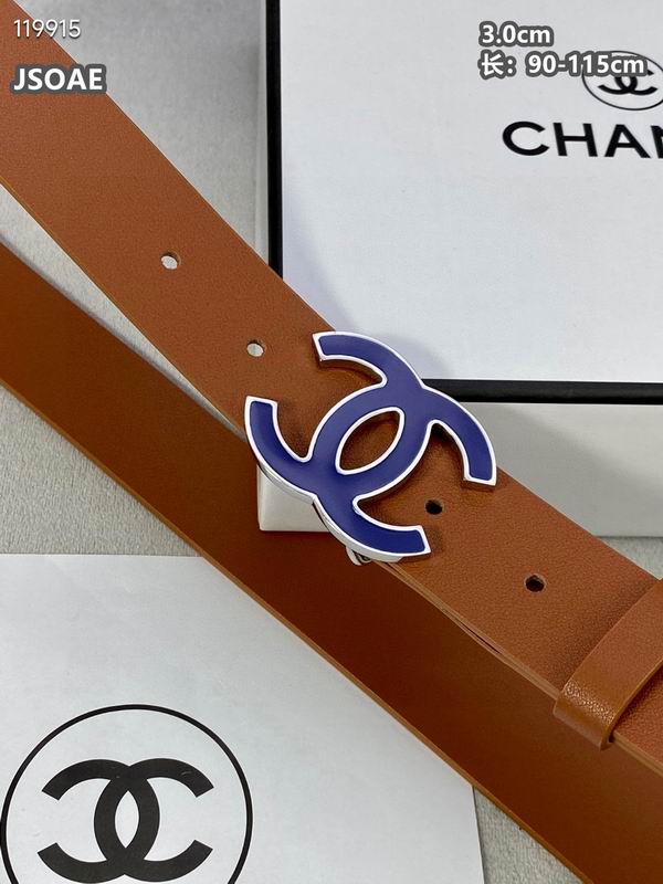 Chanel belt 30mmX90-115cm 8L (10)