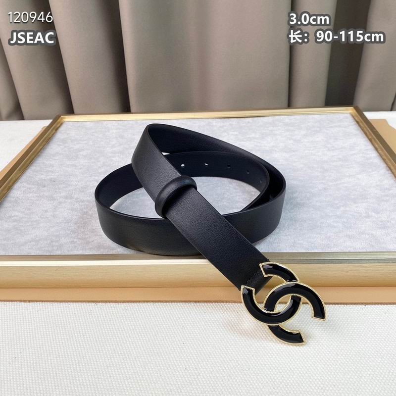 Chanel belt 30mmX90-115cm 8L (8)