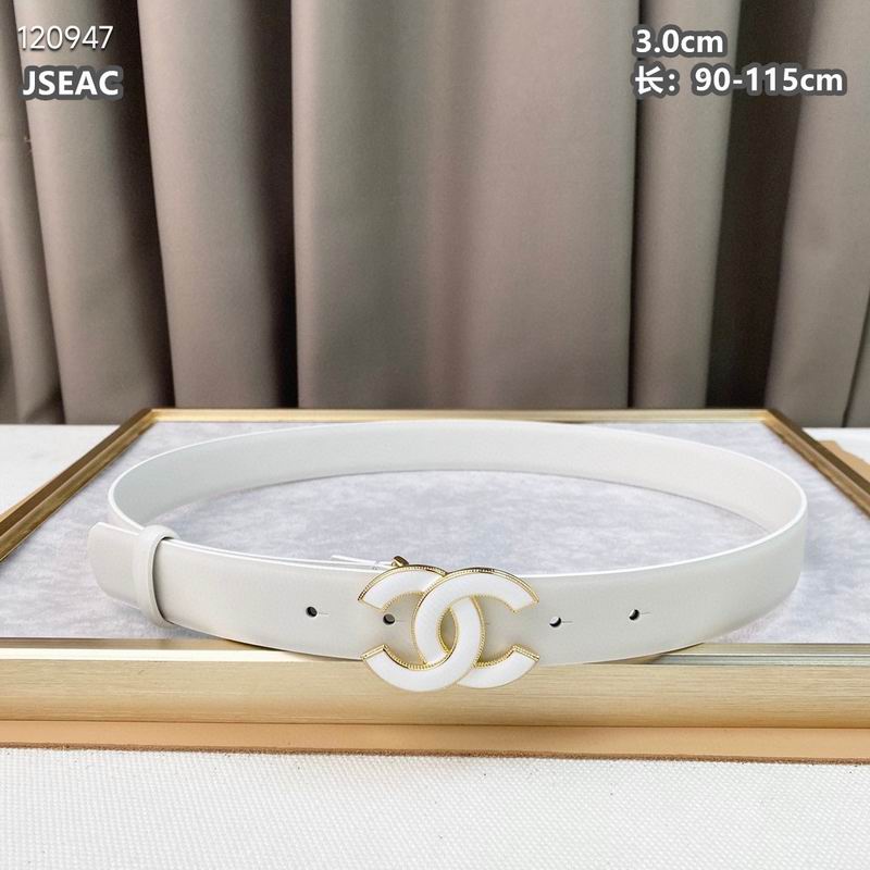 Chanel belt 30mmX90-115cm 8L (9)