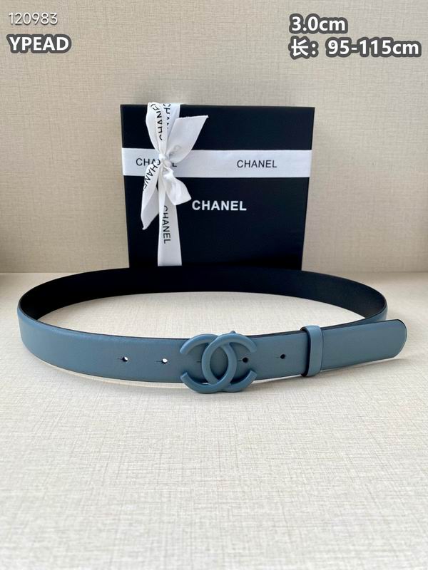 Chanel belt 30mmX95-115cm 8L (103)