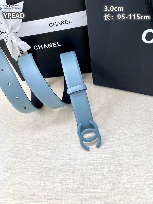 Chanel belt 30mmX95-115cm 8L (104)