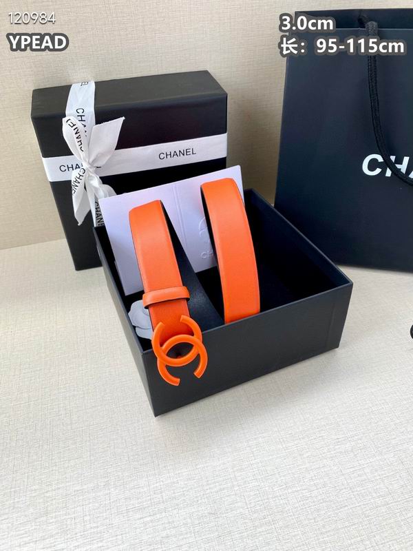 Chanel belt 30mmX95-115cm 8L (106)