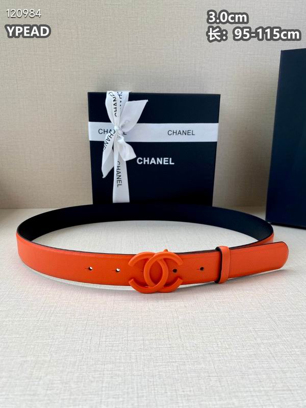 Chanel belt 30mmX95-115cm 8L (107)