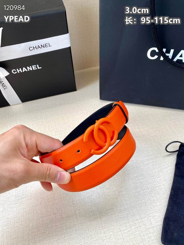 Chanel belt 30mmX95-115cm 8L (108)