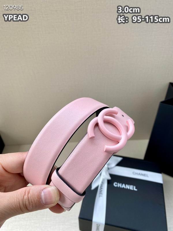 Chanel belt 30mmX95-115cm 8L (112)