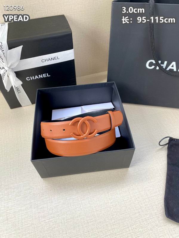 Chanel belt 30mmX95-115cm 8L (116)