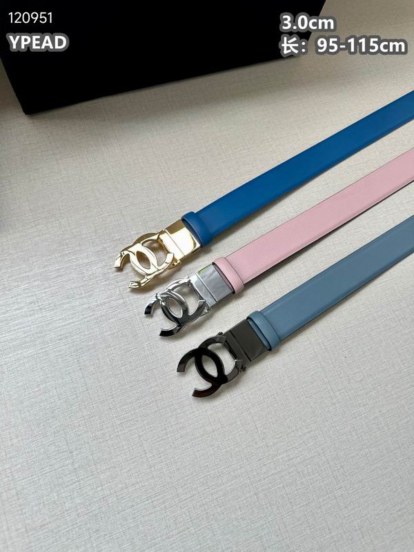 Chanel belt 30mmX95-115cm 8L (17)
