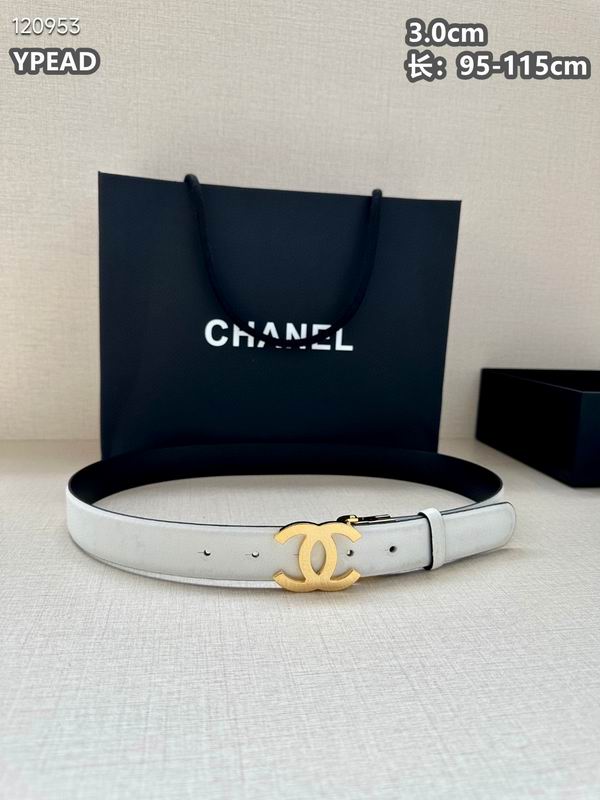 Chanel belt 30mmX95-115cm 8L (31)