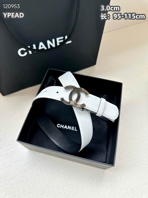 Chanel belt 30mmX95-115cm 8L (35)