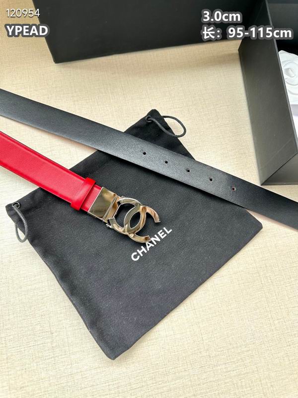 Chanel belt 30mmX95-115cm 8L (37)