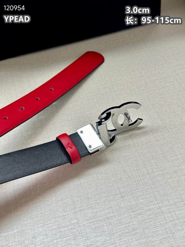Chanel belt 30mmX95-115cm 8L (38)