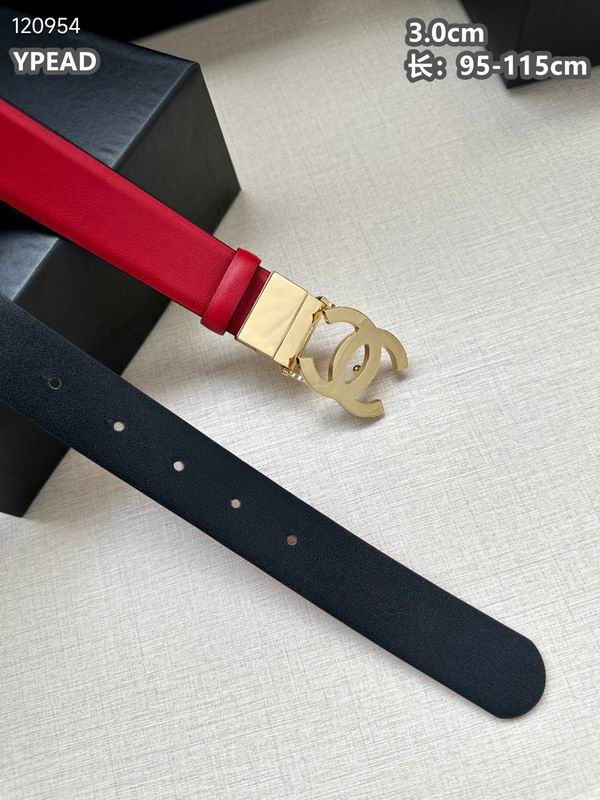 Chanel belt 30mmX95-115cm 8L (40)