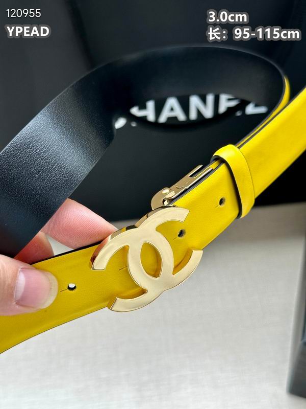 Chanel belt 30mmX95-115cm 8L (43)