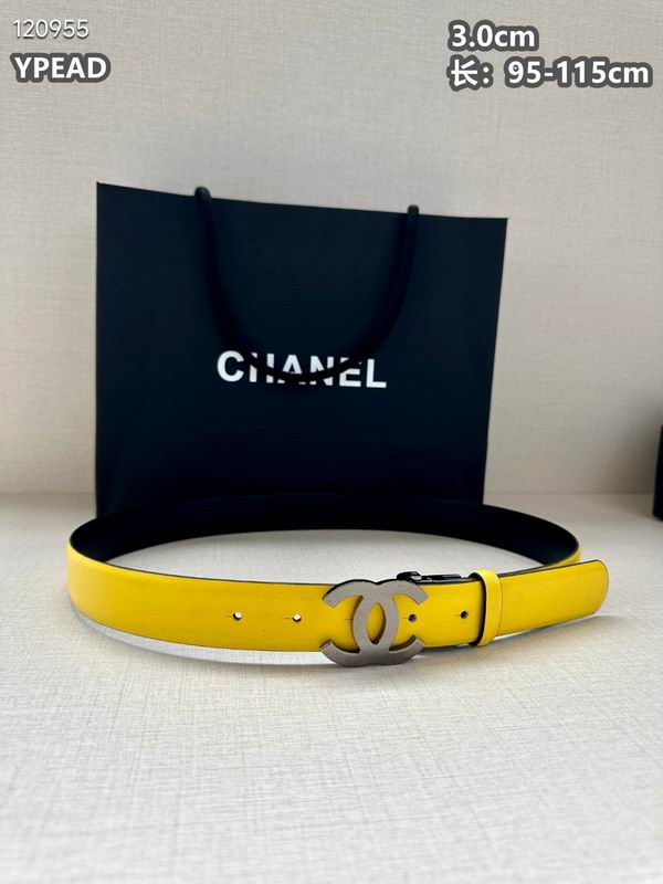 Chanel belt 30mmX95-115cm 8L (46)