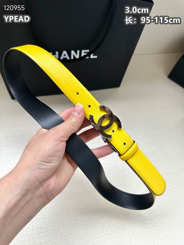 Chanel belt 30mmX95-115cm 8L (47)