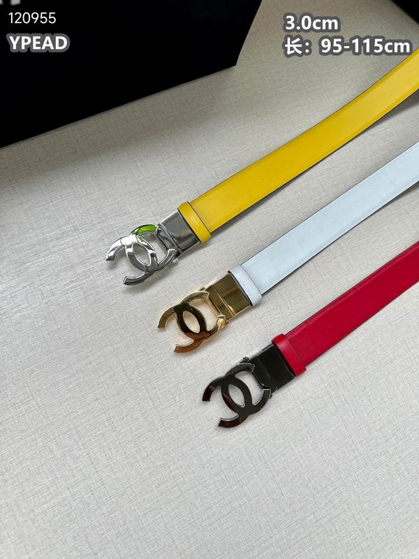 Chanel belt 30mmX95-115cm 8L (50)