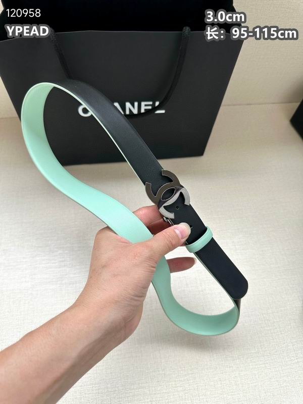 Chanel belt 30mmX95-115cm 8L (74)