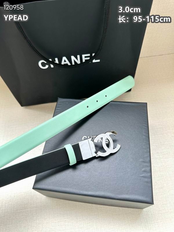 Chanel belt 30mmX95-115cm 8L (75)