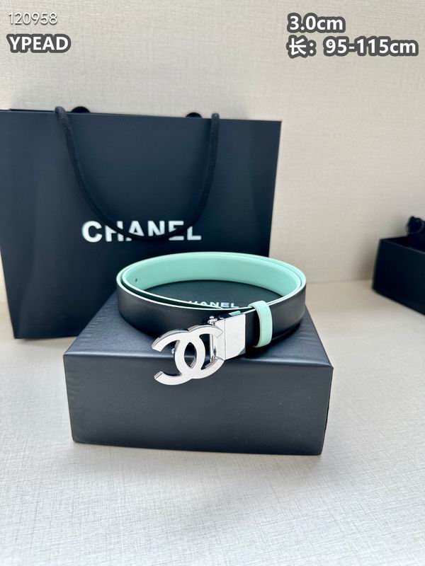 Chanel belt 30mmX95-115cm 8L (76)