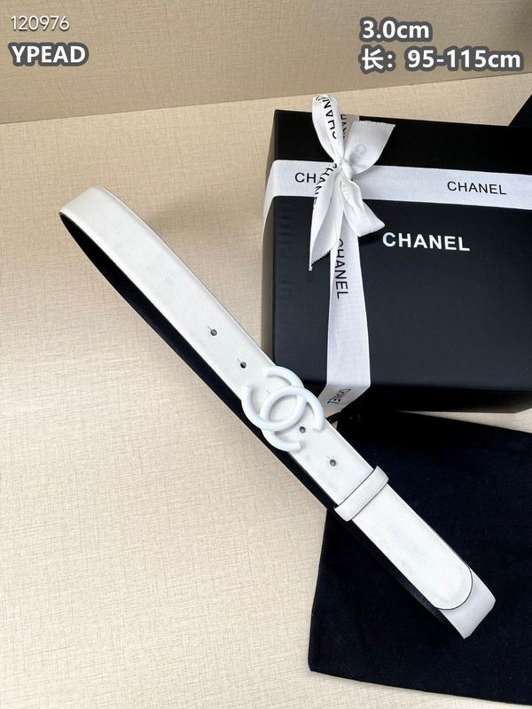 Chanel belt 30mmX95-115cm 8L (77)