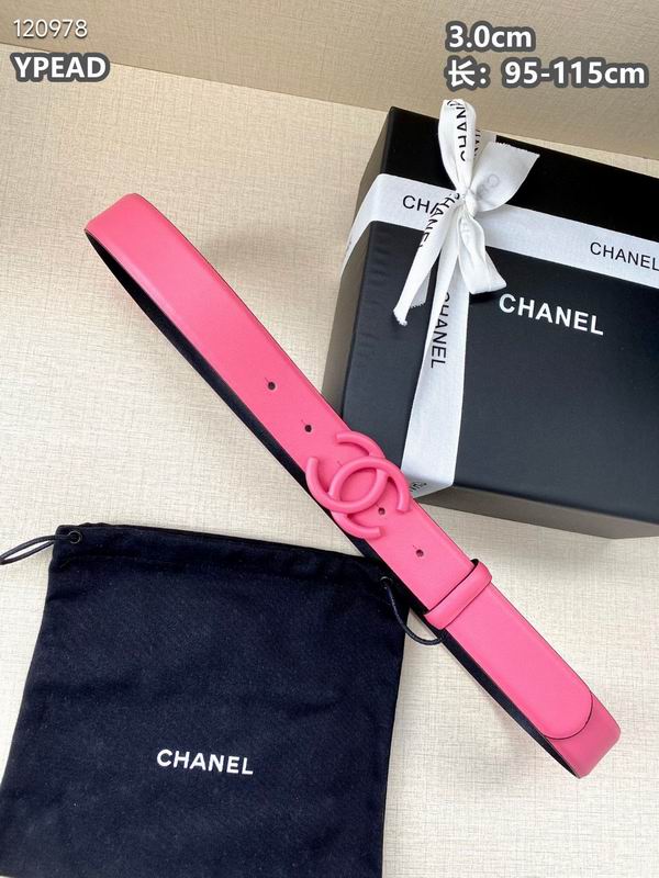 Chanel belt 30mmX95-115cm 8L (81)
