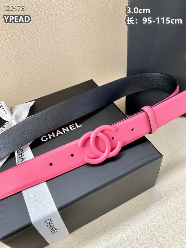 Chanel belt 30mmX95-115cm 8L (82)