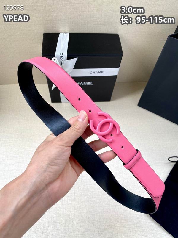 Chanel belt 30mmX95-115cm 8L (83)