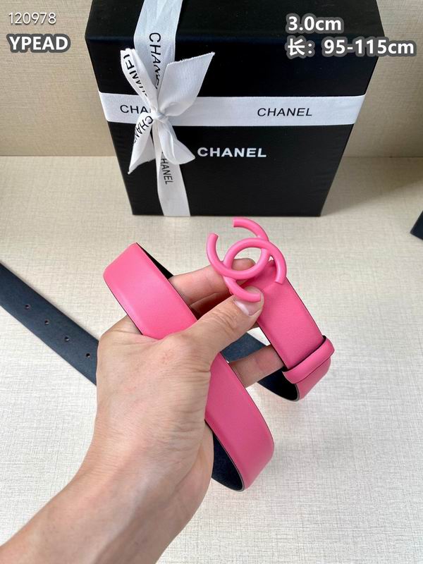 Chanel belt 30mmX95-115cm 8L (84)