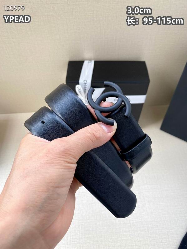 Chanel belt 30mmX95-115cm 8L (85)