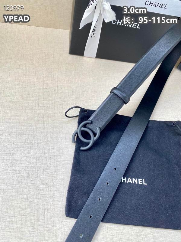 Chanel belt 30mmX95-115cm 8L (86)