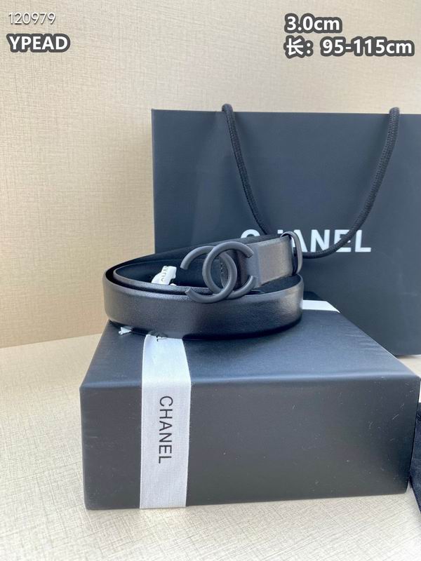 Chanel belt 30mmX95-115cm 8L (87)