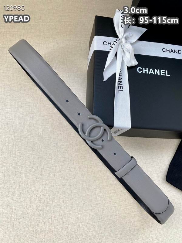 Chanel belt 30mmX95-115cm 8L (88)