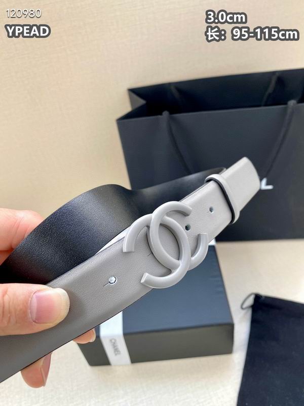 Chanel belt 30mmX95-115cm 8L (89)
