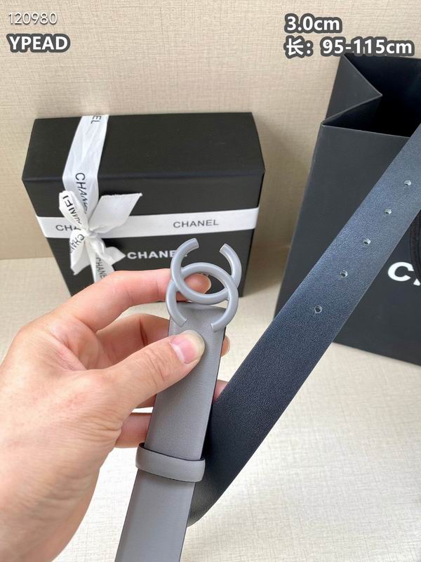 Chanel belt 30mmX95-115cm 8L (90)